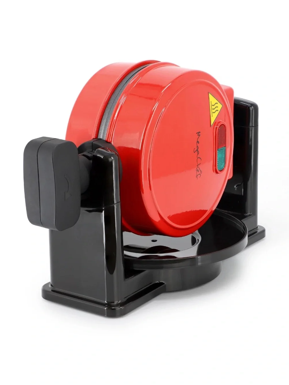 Mega chef Red Compact Electric Mini Waffle Maker